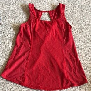 Lululemon peekaboo back tank top